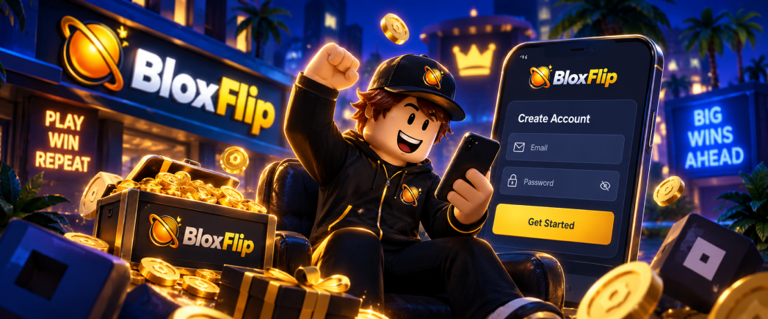Registrering hos BloxFlip